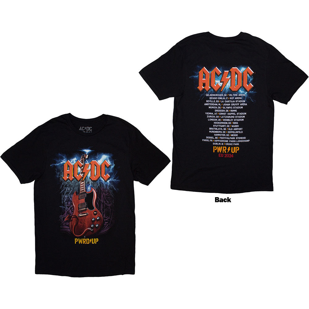 AC/DC Attractive T-Shirt, Guitar