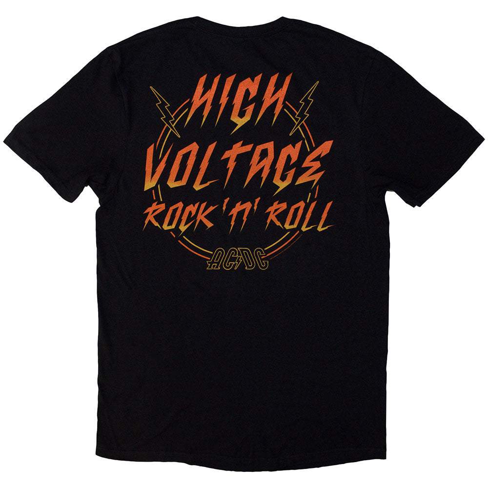 AC/DC Attractive T-Shirt, High Voltage RnR