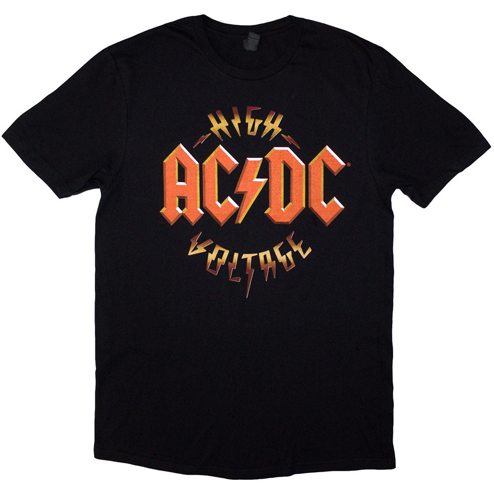 AC/DC Attractive T-Shirt, High Voltage RnR