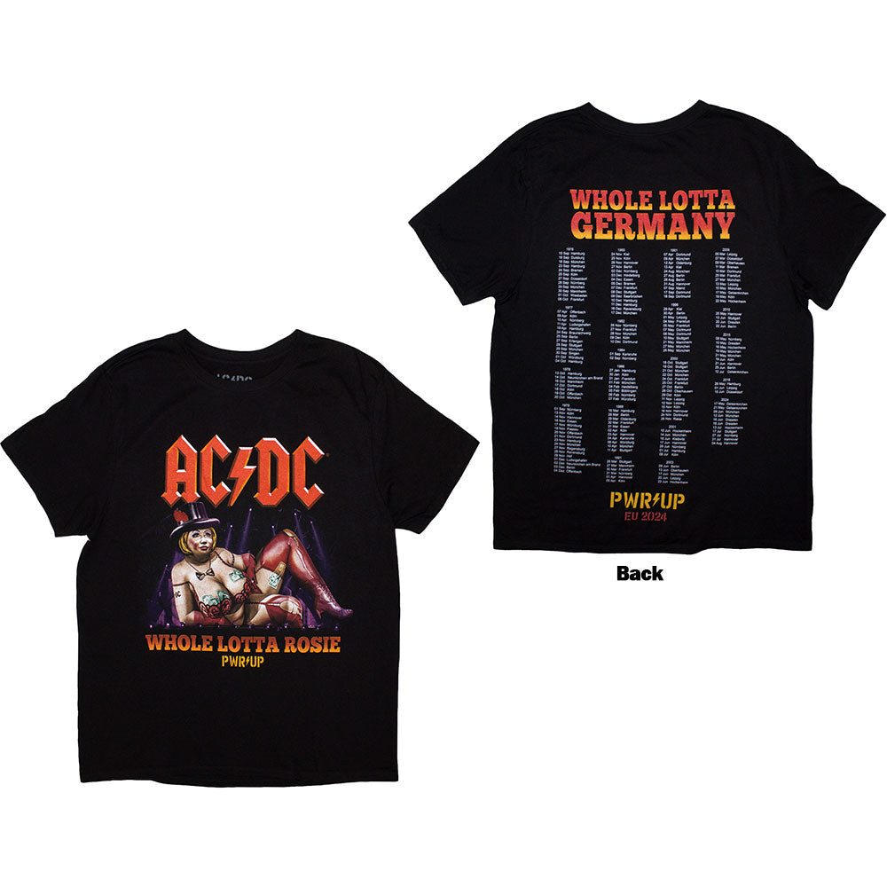 AC/DC Attractive T-Shirt, Whole Lotta Germany