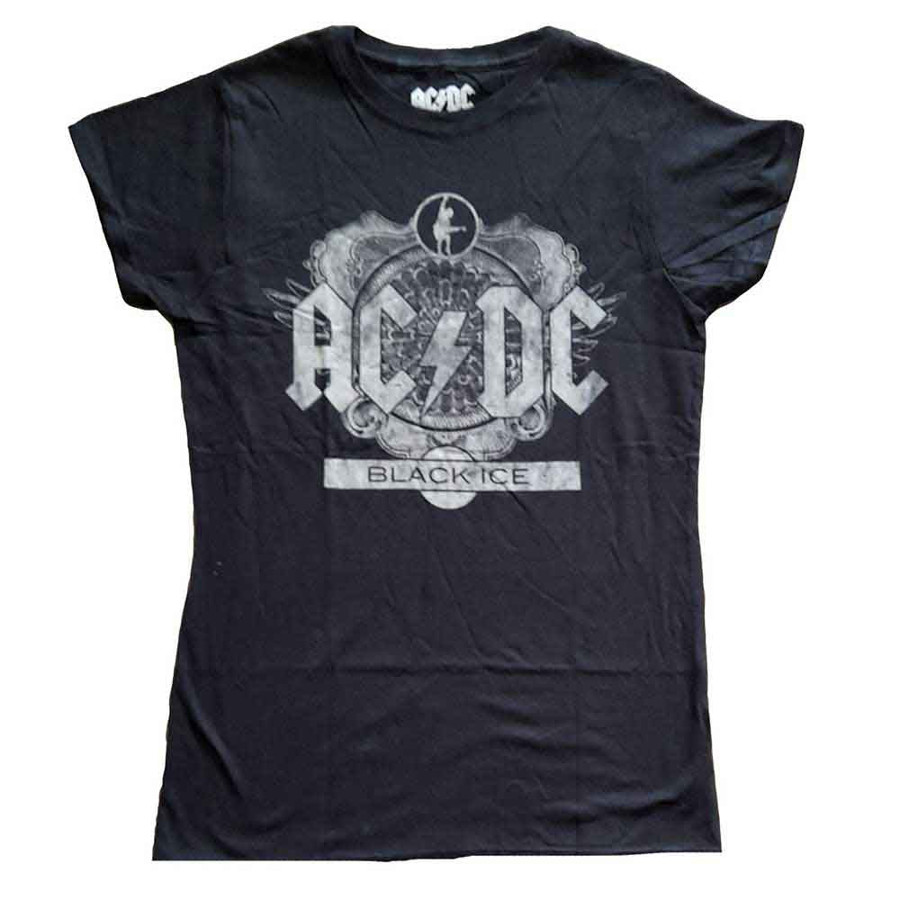 AC/DC Attractive T-Shirt, Black Ice