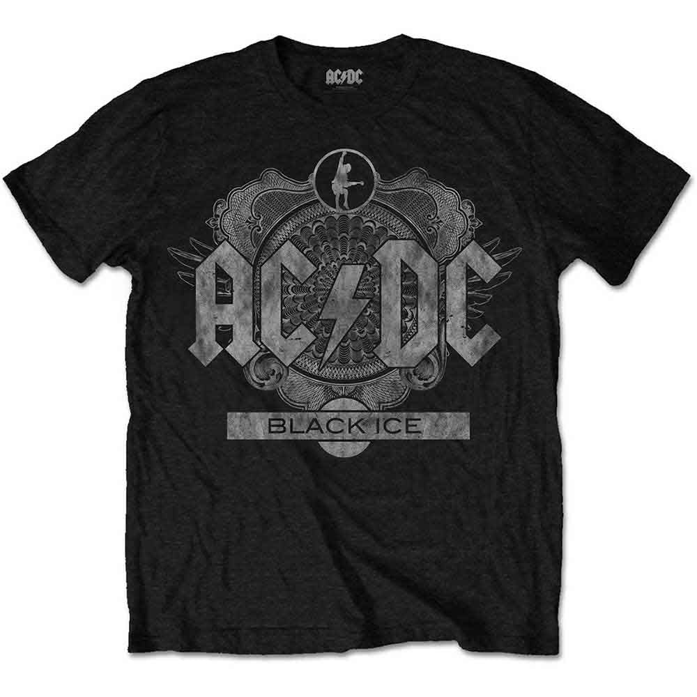 AC/DC Attractive T-shirt, Black Ice