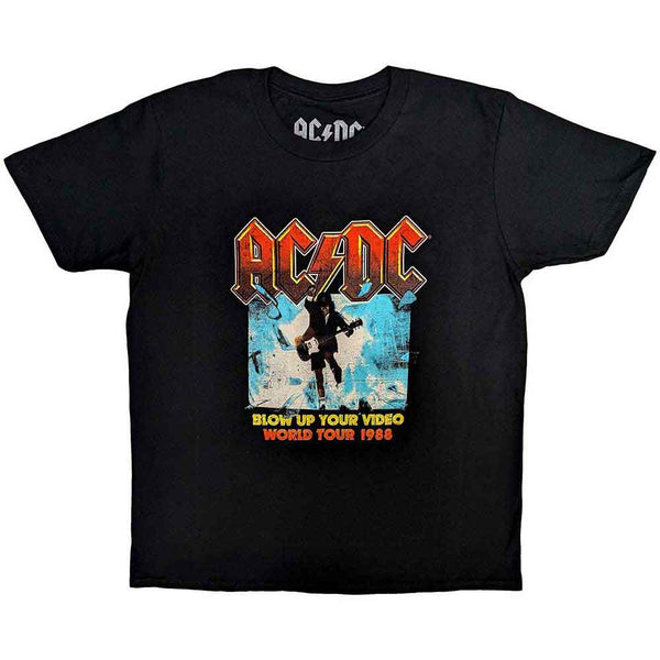 AC/DC Attractive Kids T-shirt, Blow Up Your Video