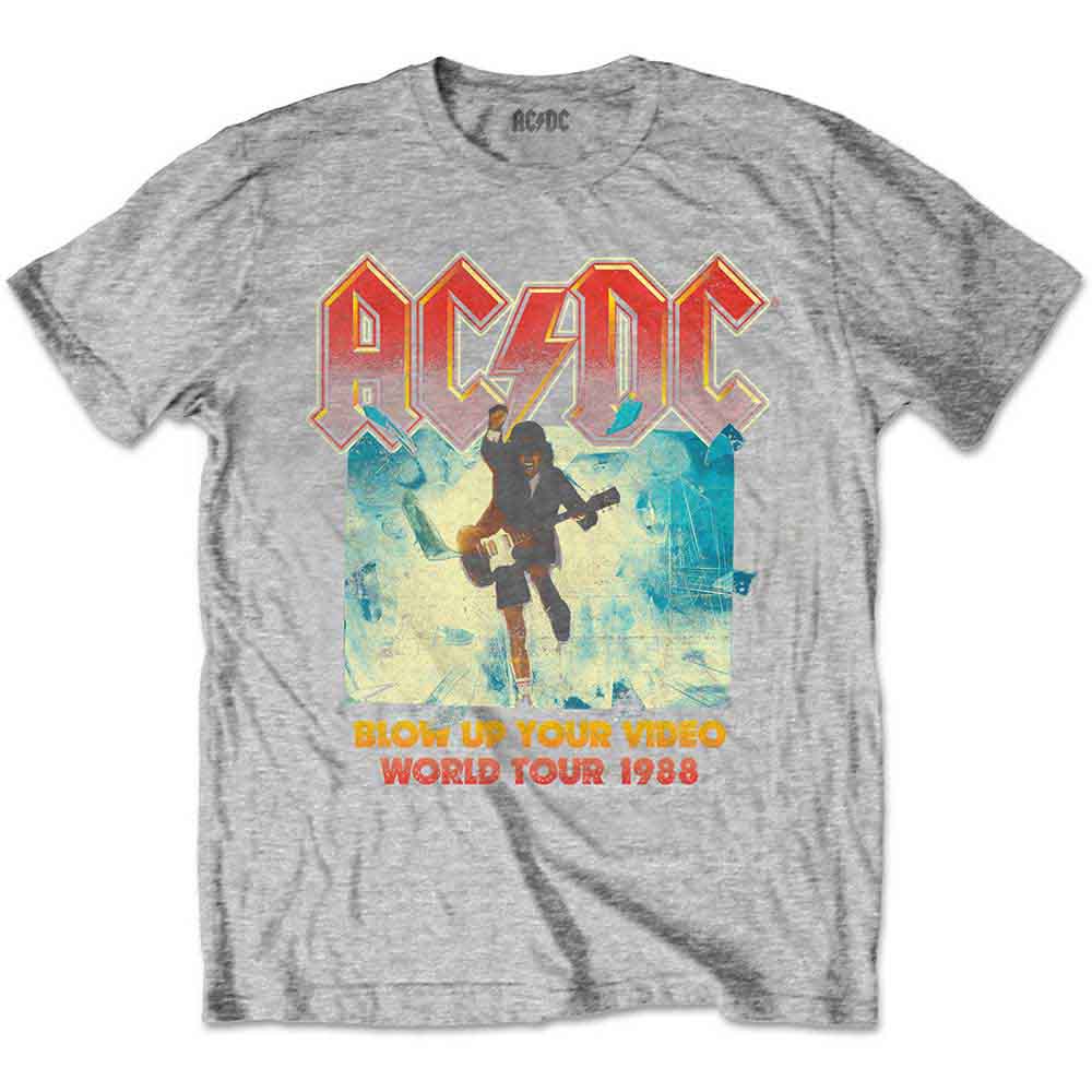 AC/DC Attractive Kids T-shirt, Blow Up Your Video