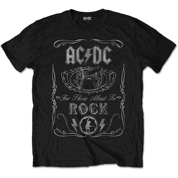 AC/DC Attractive Kids T-shirt, Vintage Cannon Swig