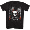 ALICE COOPER Eye-Catching T-Shirt, Hooded Skull