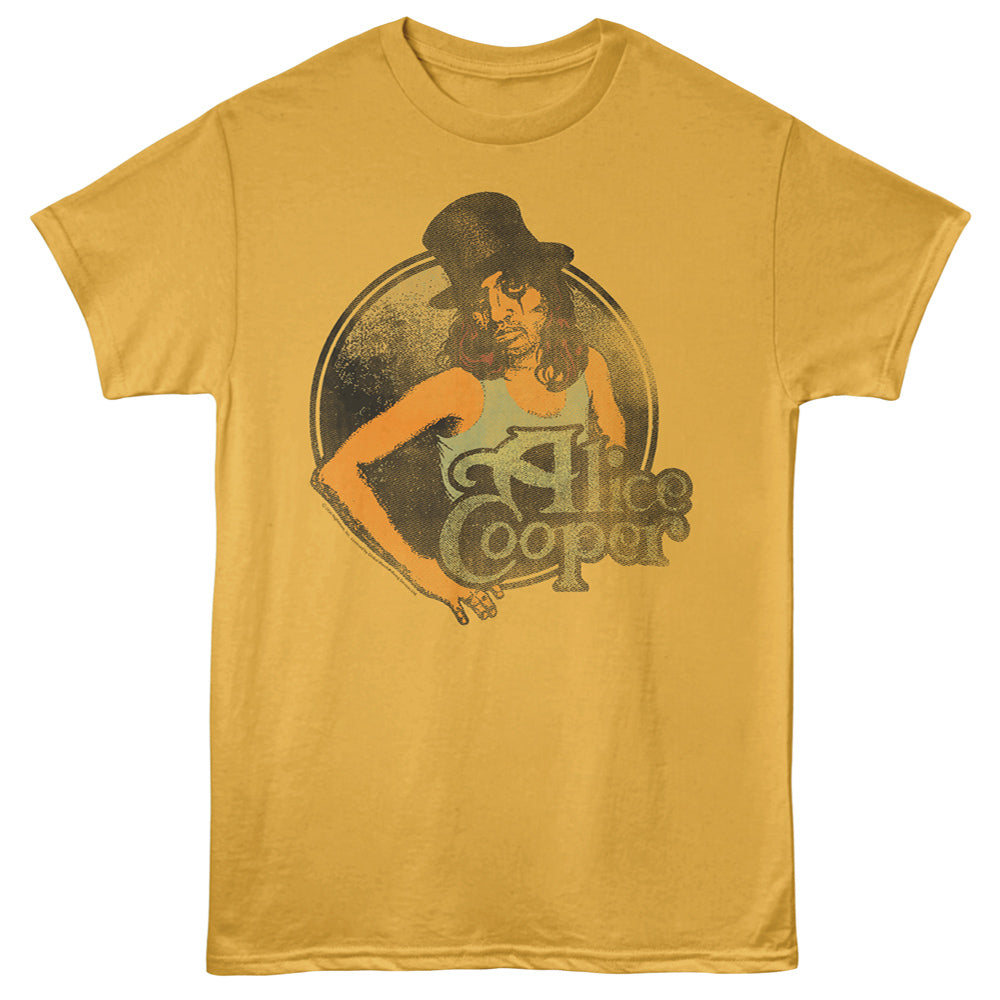 ALICE COOPER Eye-Catching T-Shirt, VINTAGE TOPHAT