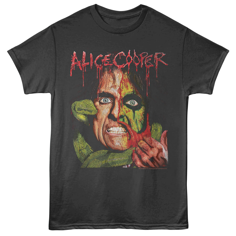 ALICE COOPER Eye-Catching T-Shirt, SNAKE BITE