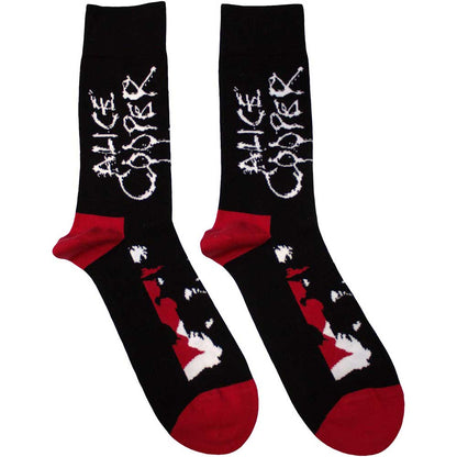 ALICE COOPER Unisex Ankle Socks, Face