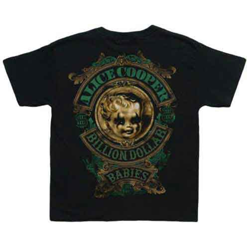 ALICE COOPER Attractive Kids T-shirt, Billion Dollar Baby