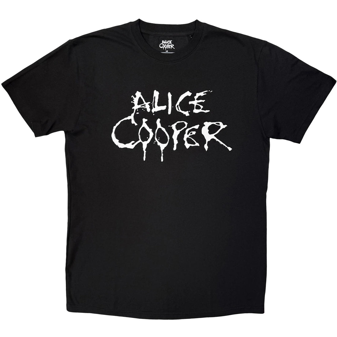 ALICE COOPER Attractive T-Shirt, Logo Mono