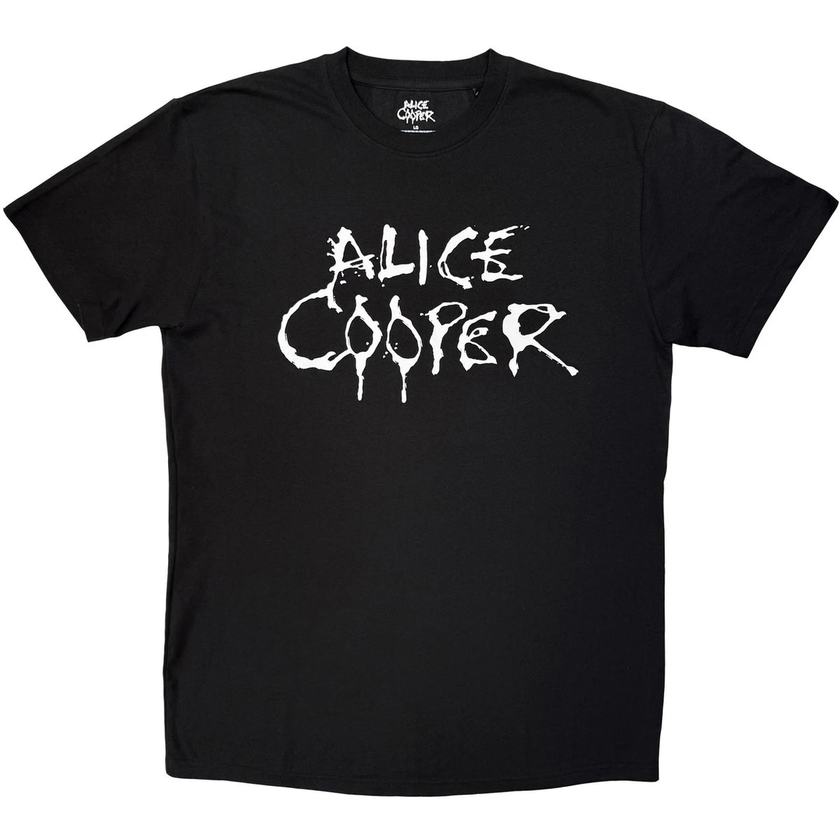 ALICE COOPER Attractive T-Shirt, Logo Mono
