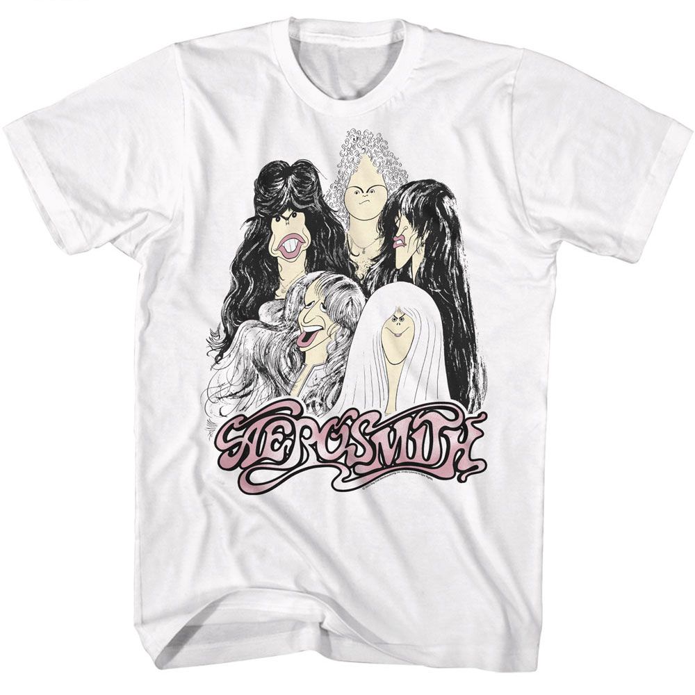 AEROSMITH Eye-Catching T-Shirt, Cartoons