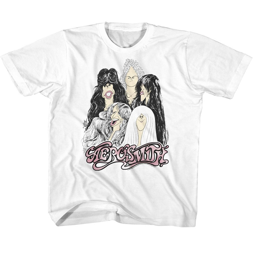 AEROSMITH Eye-Catching T-Shirt, CARTOONS