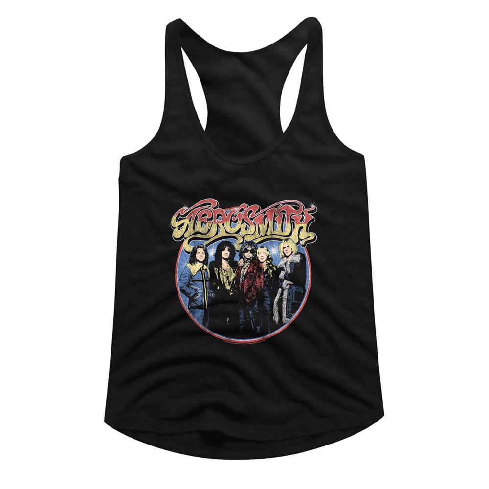 Women Exclusive AEROSMITH Racerback, Bad Print