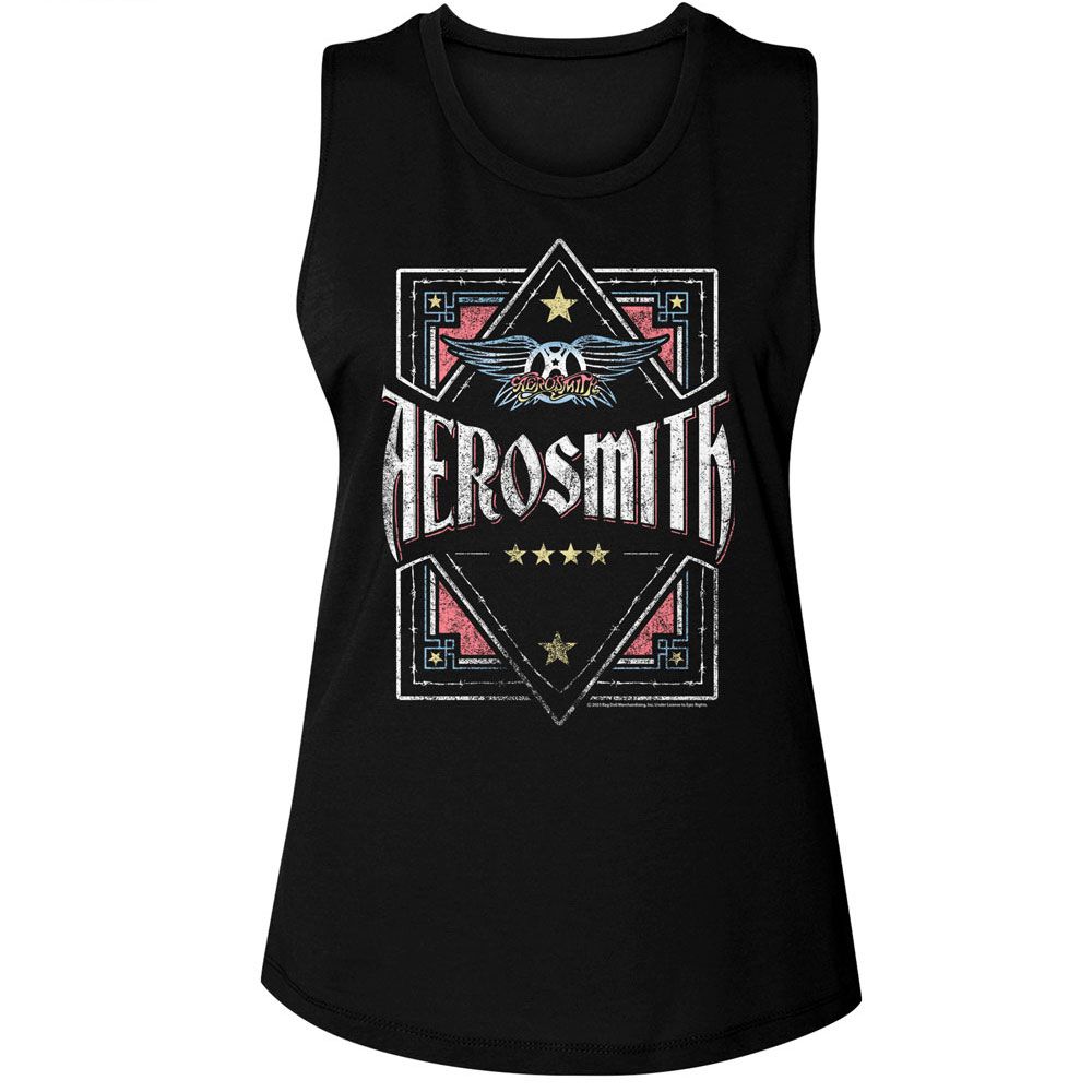 Women Exclusive AEROSMITH Tank Top, Box