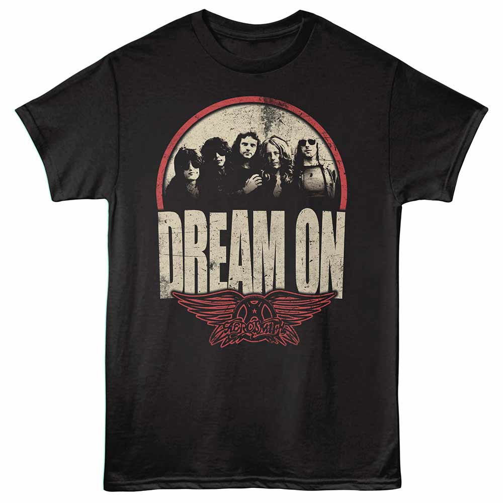 AEROSMITH Eye-Catching T-Shirt, DREAM ON