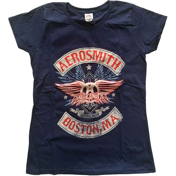 AEROSMITH Attractive T-Shirt, Boston Pride