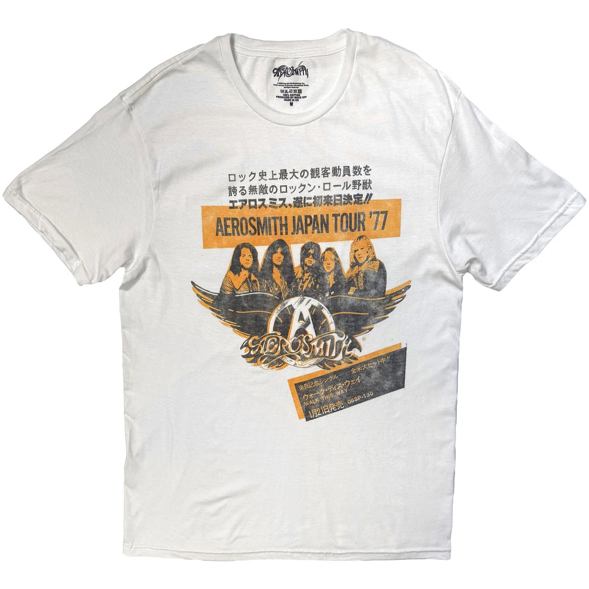 AEROSMITH Attractive T-Shirt, Japan Tour &