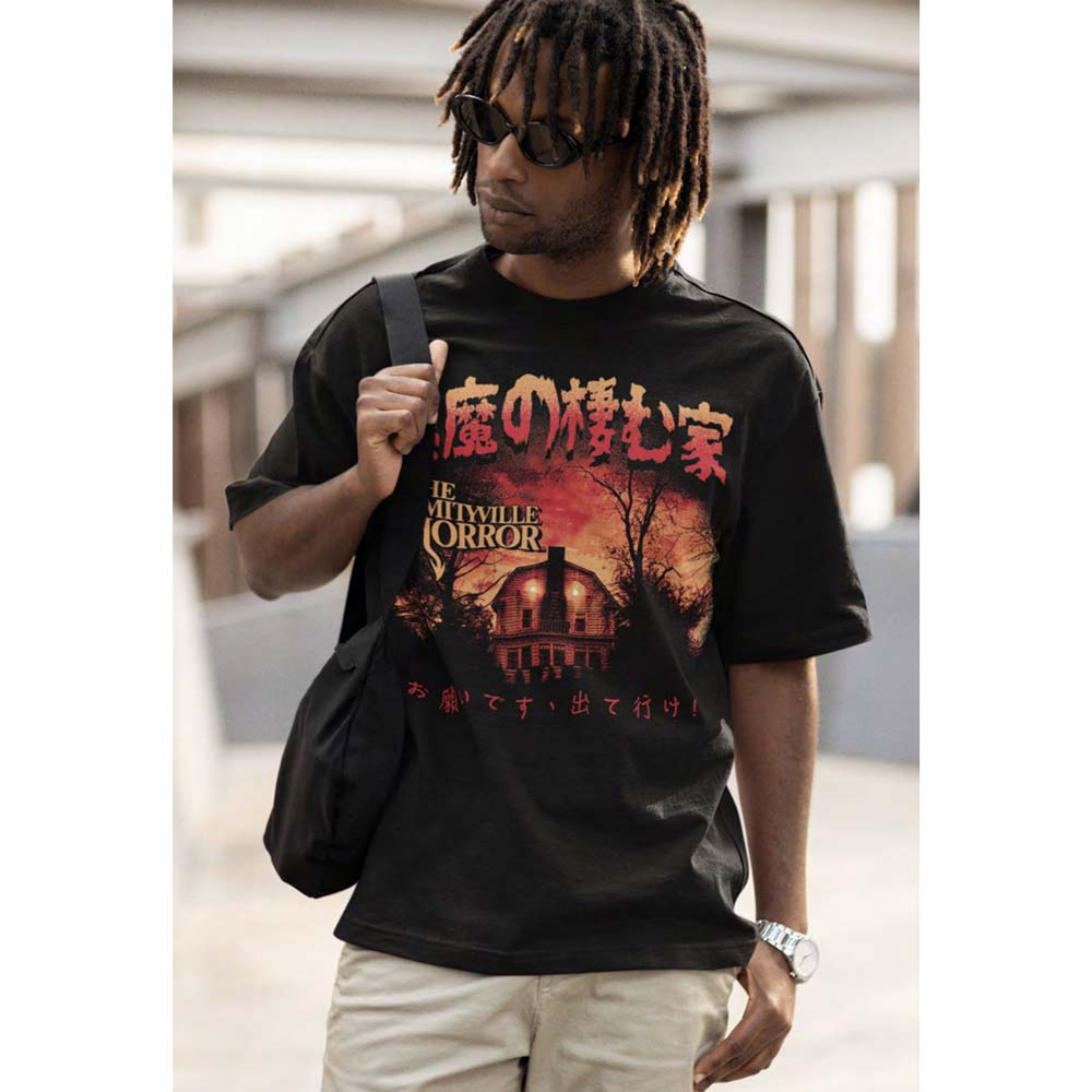 AMITYVILLE HORROR T-Shirt, Horror Ah Kanji