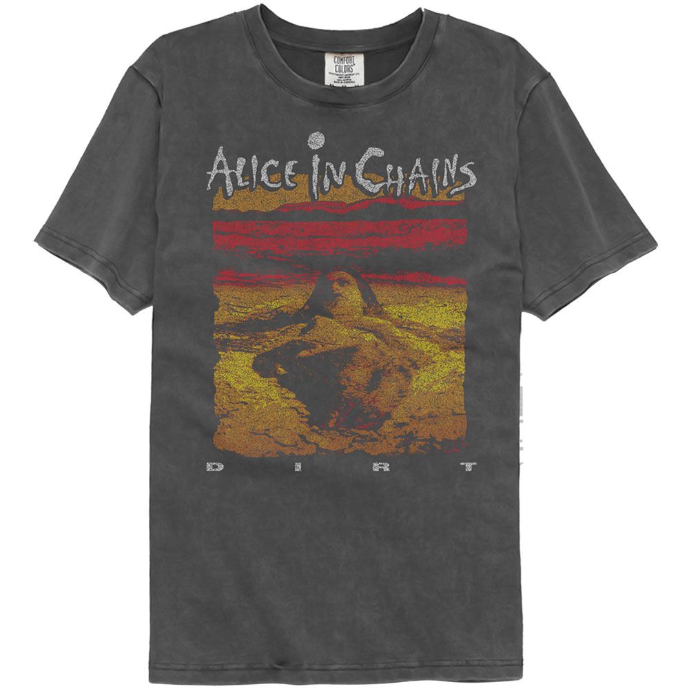 ALICE IN CHAINS Vintage Wash T-Shirt, Dirt Album