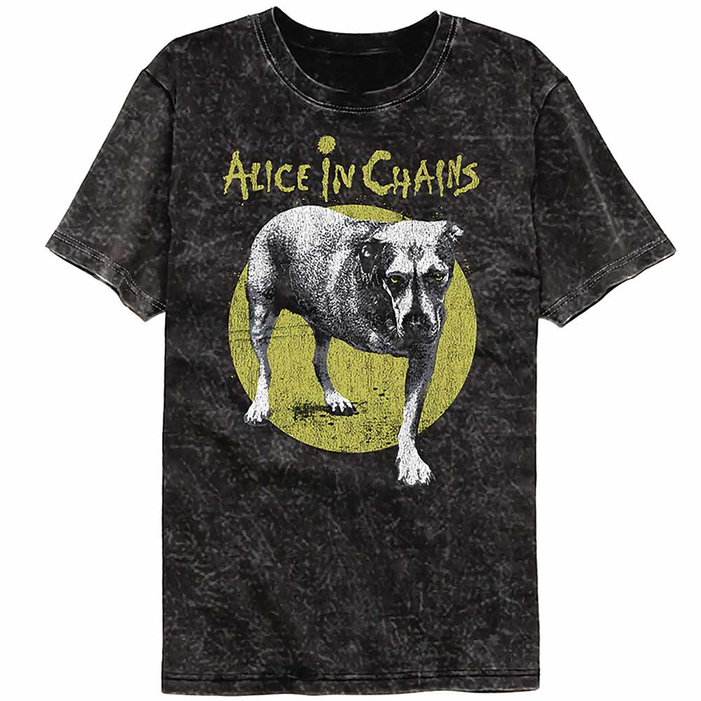 Alice In Chains Self Titled Mineral Wash T-Shirt