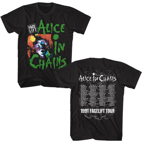 Men's Black Alice in Chains Jar of Flies T-Shirt Size: Small