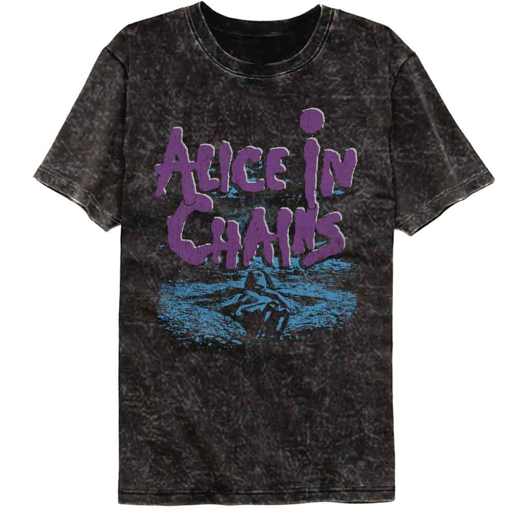 ALICE IN CHAINS Mineral Wash T-Shirt, Dirt