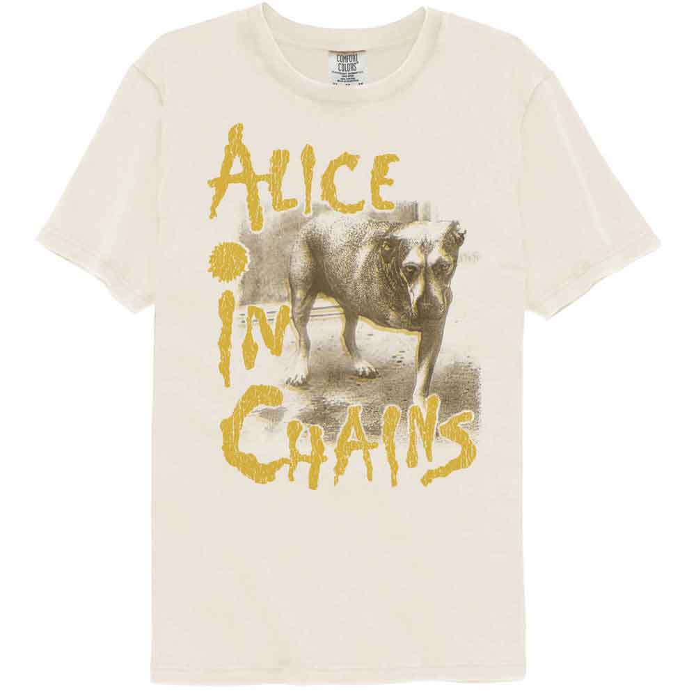 ALICE IN CHAINS Garment Dye T-Shirt, Three Legged Dog