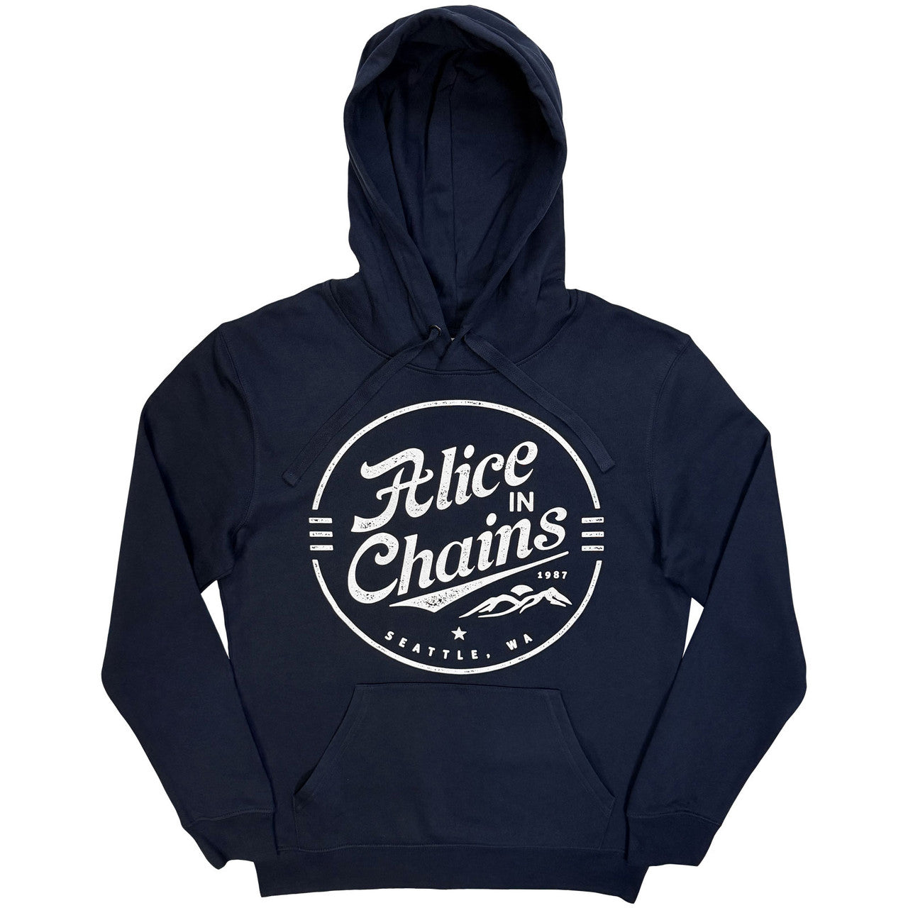 ALICE IN CHAINS Attractive Hoodie, Circle Emblem