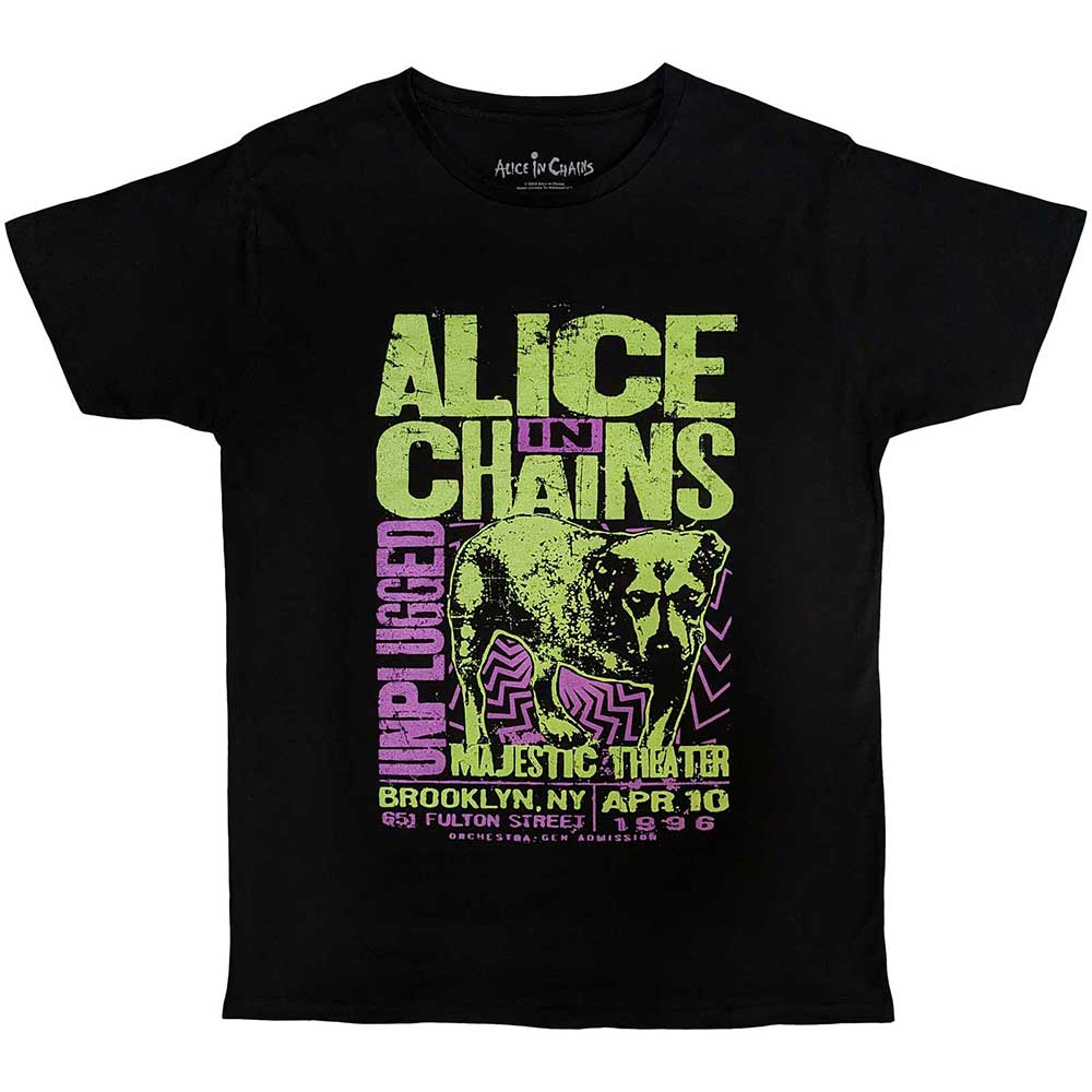 ALICE IN CHAINS Attractive T-Shirt, Unplugged