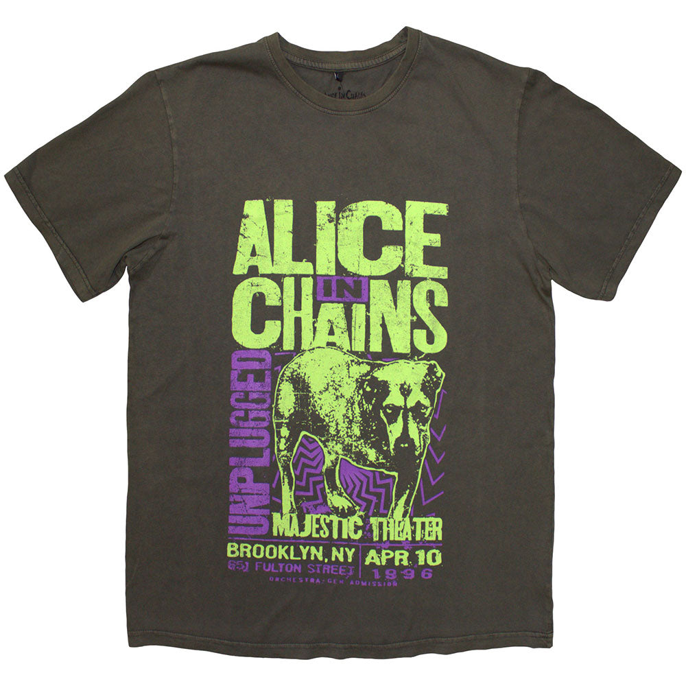 ALICE IN CHAINS Attractive T-Shirt, Unplugged April 10 1996