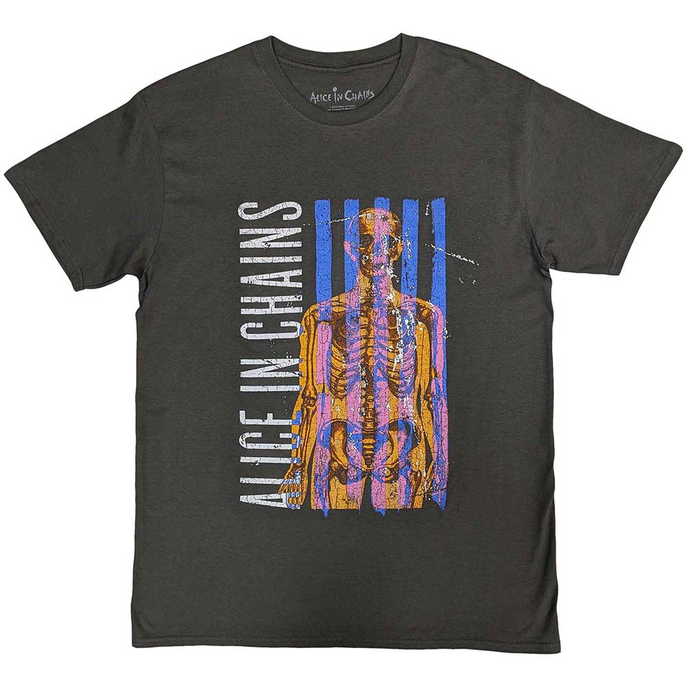 ALICE IN CHAINS Attractive T-Shirt, Skeletal