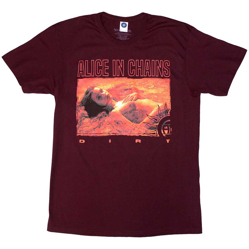 ALICE IN CHAINS Attractive T-Shirt, Dirt Orange