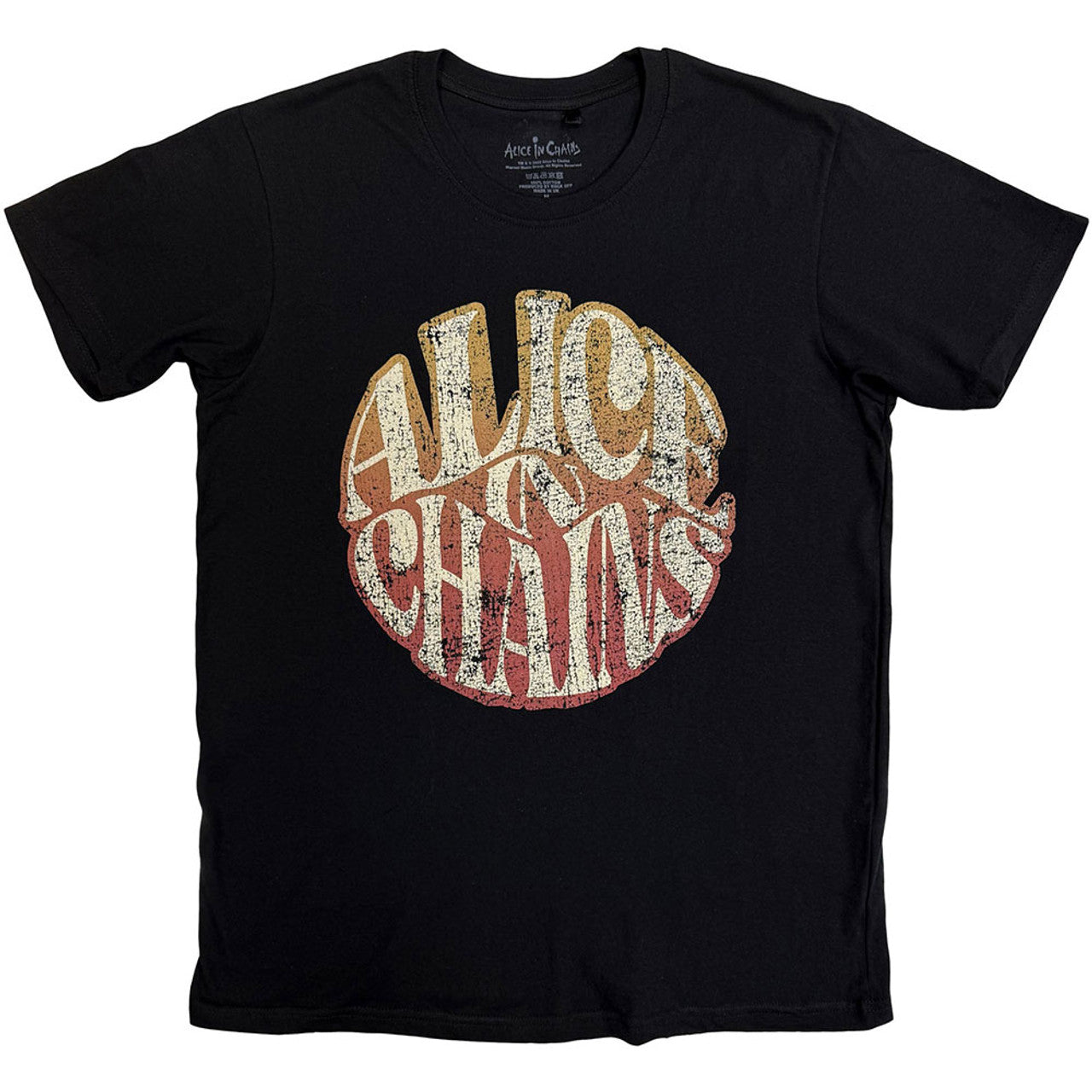 ALICE IN CHAINS Attractive T-Shirt, Gradient Logo