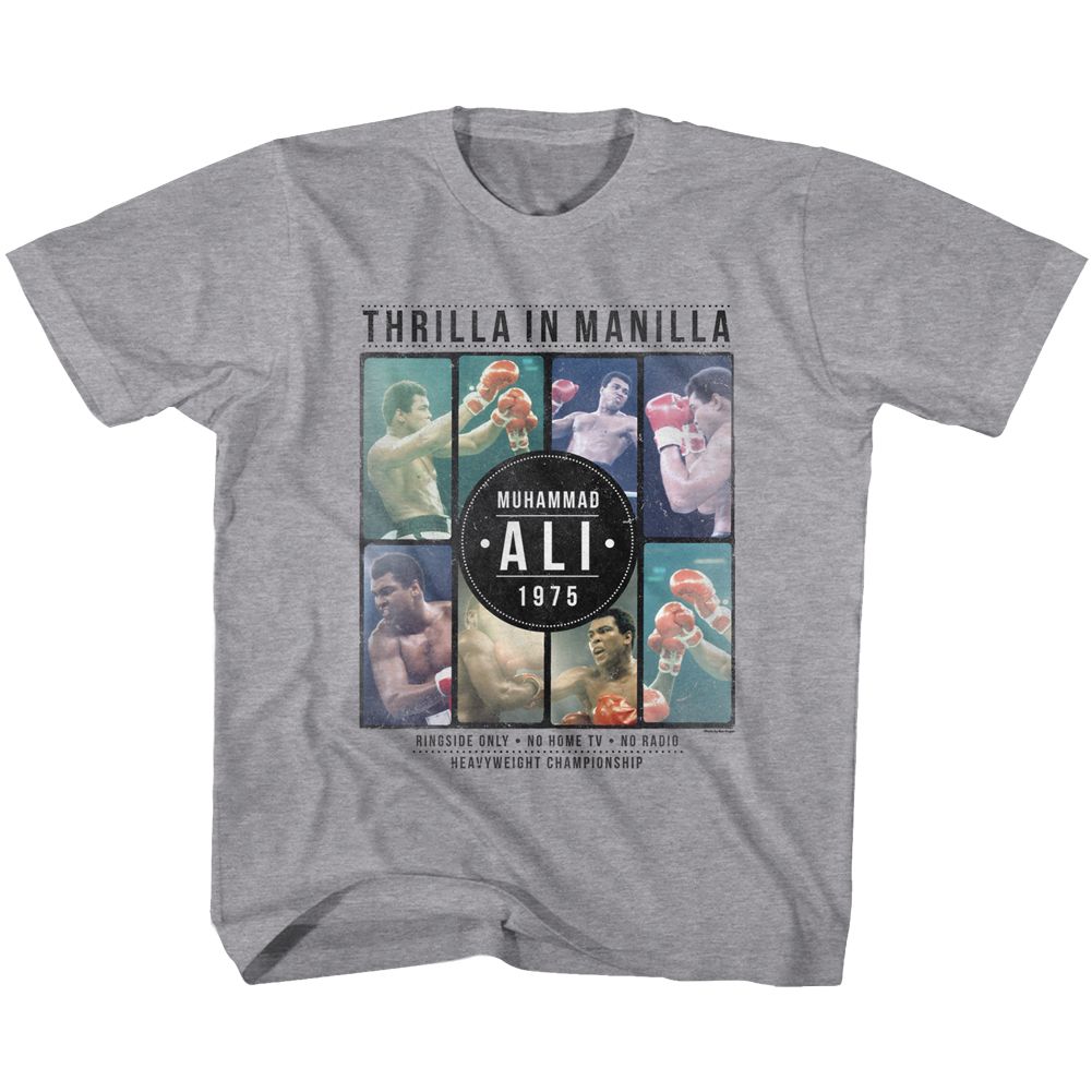 MUHAMMAD ALI Eye-Catching T-Shirt, COLLAGE