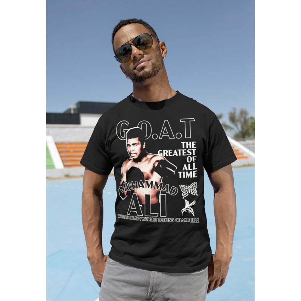 MUHAMMAD ALI Eye-Catching T-Shirt, Goat Champ