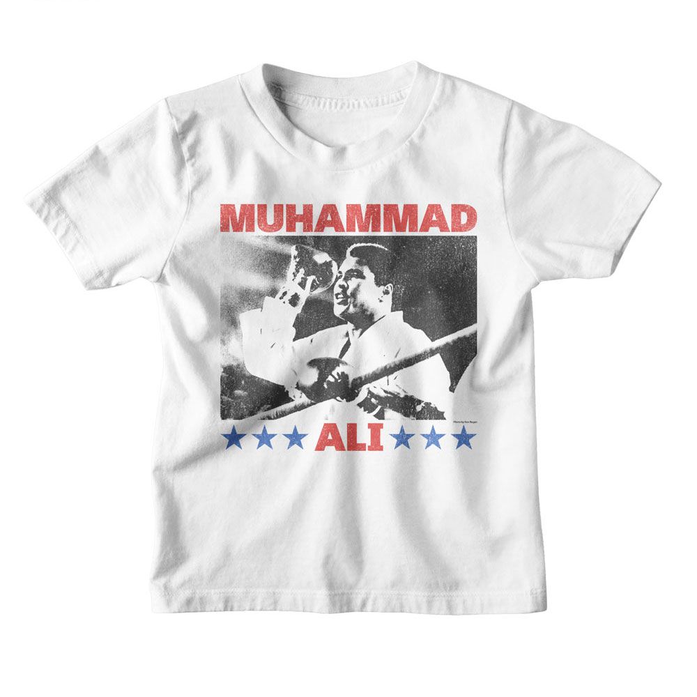 MUHAMMAD ALI Eye-Catching T-Shirt, RAISING FIST