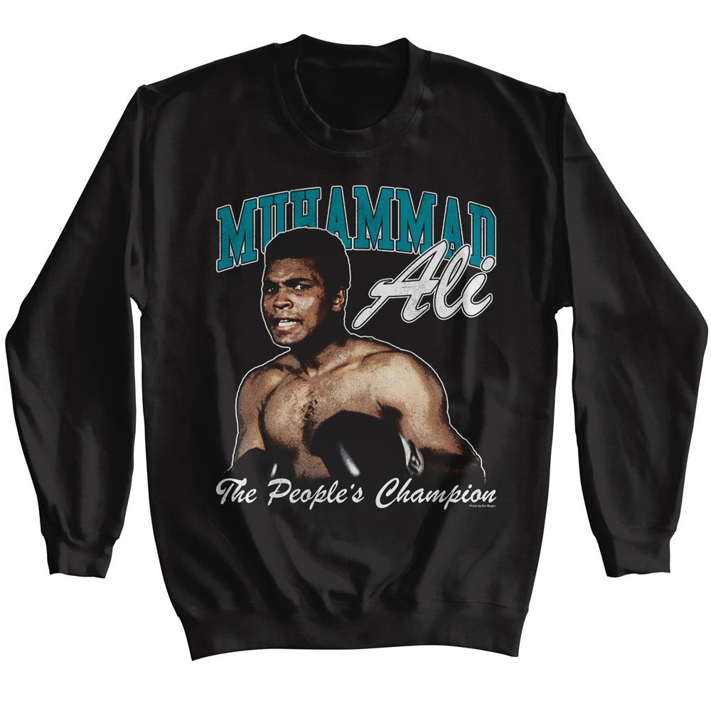 Premium MUHAMMAD ALI Sweatshirt, The Peoples Champ