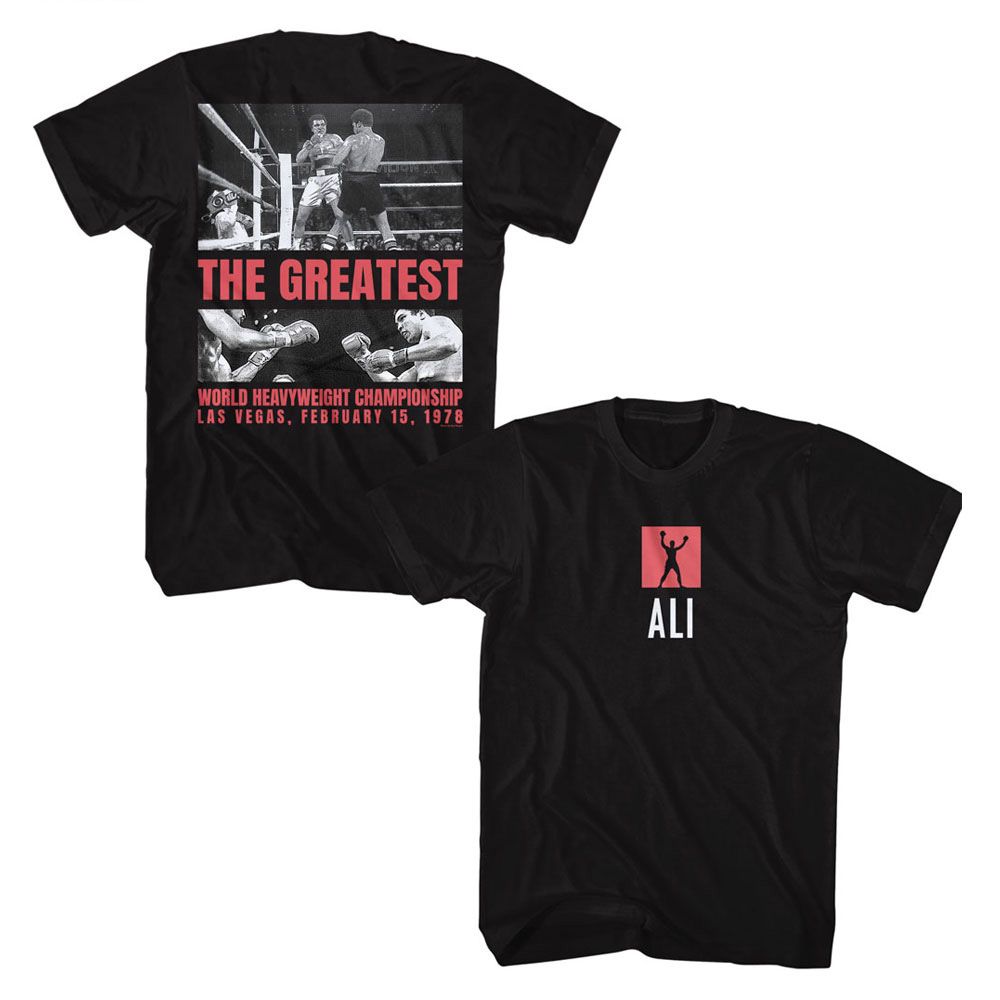 MUHAMMAD ALI Eye-Catching T-Shirt, Match of the Century