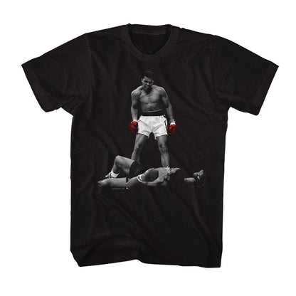 MUHAMMAD ALI Eye-Catching T-Shirt, VS LISTON GREATEST F B