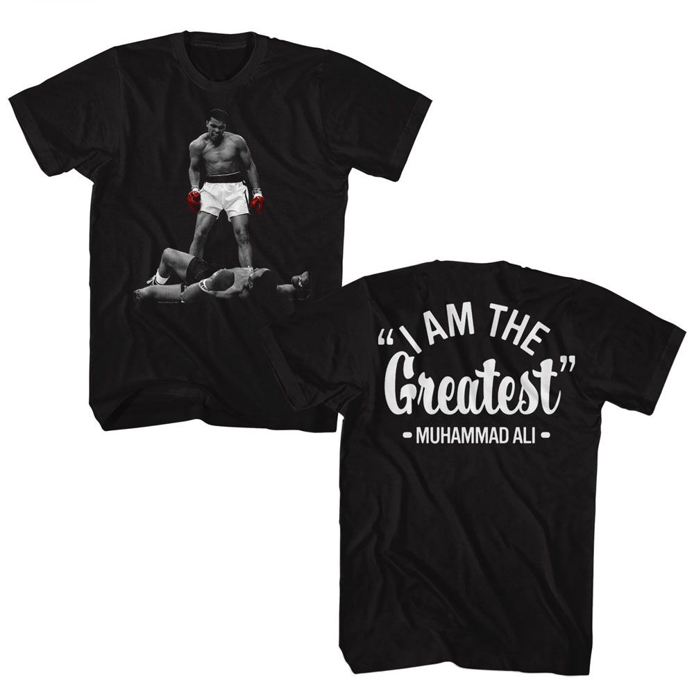 MUHAMMAD ALI Eye-Catching T-Shirt, VS LISTON GREATEST F B