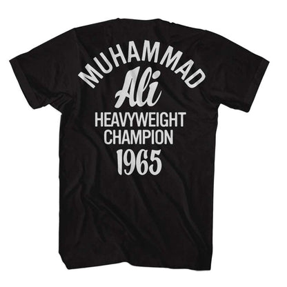 MUHAMMAD ALI Eye-Catching T-Shirt, VS LISTON 1965 CHAMP F B