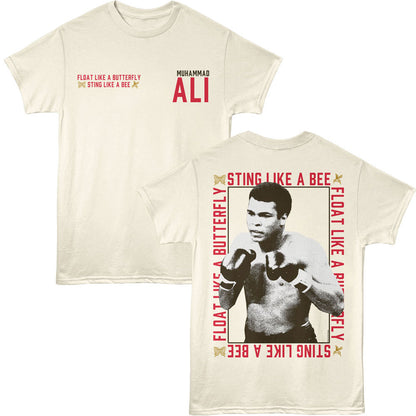 MUHAMMAD ALI Eye-Catching T-Shirt, FLOAT AND STING