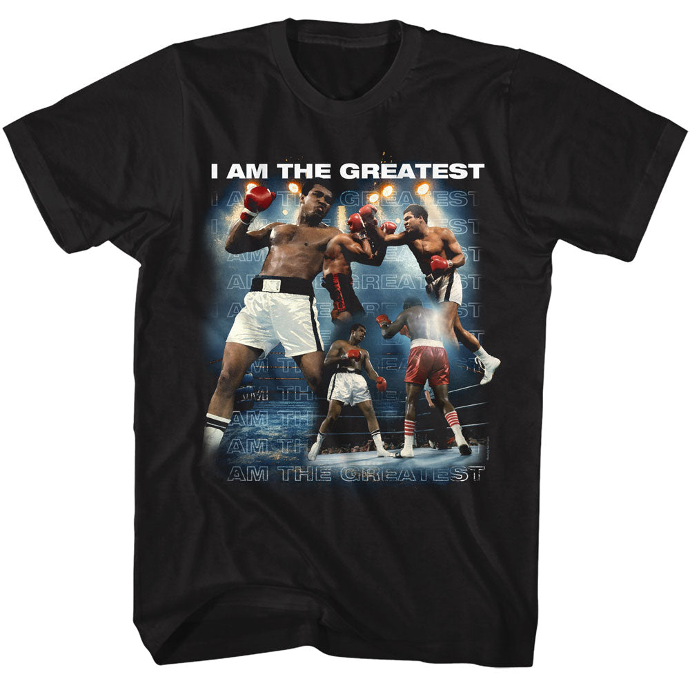 MUHAMMAD ALI Eye-Catching T-Shirt, IATG COLLAGE