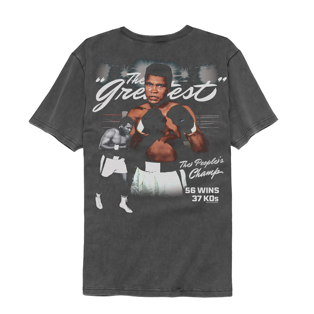 Muhammad Ali The Greatest Garment Dye T-Shirt