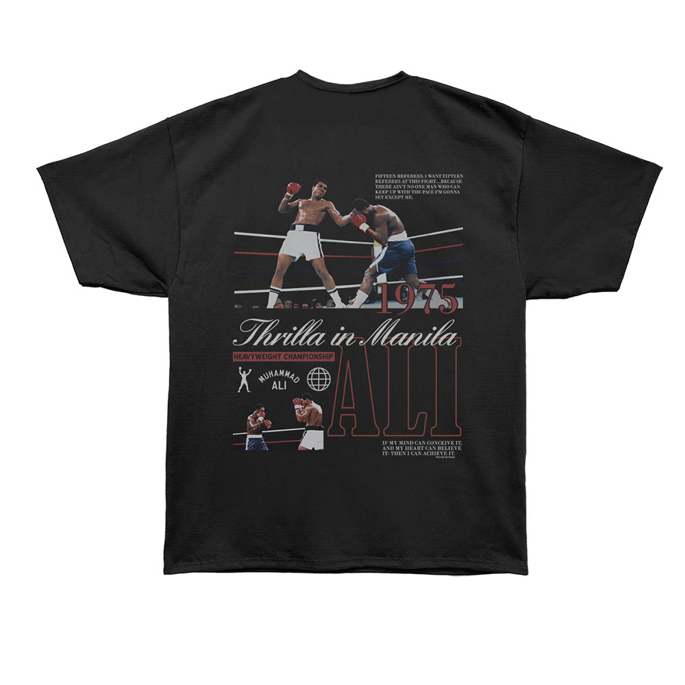 MUHAMMAD ALI Oversized T-Shirt, THRILLA IN MANILLA