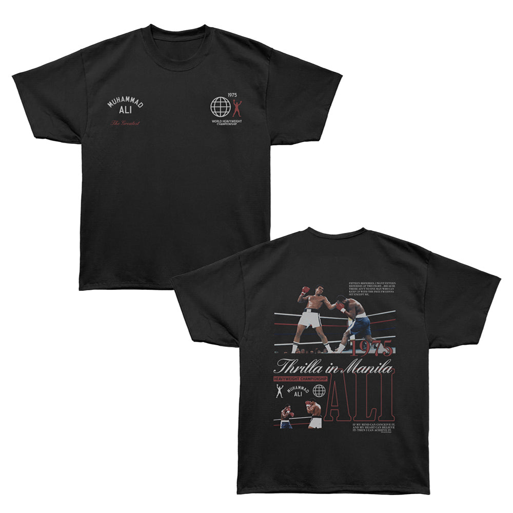 MUHAMMAD ALI Oversized T-Shirt, THRILLA IN MANILLA