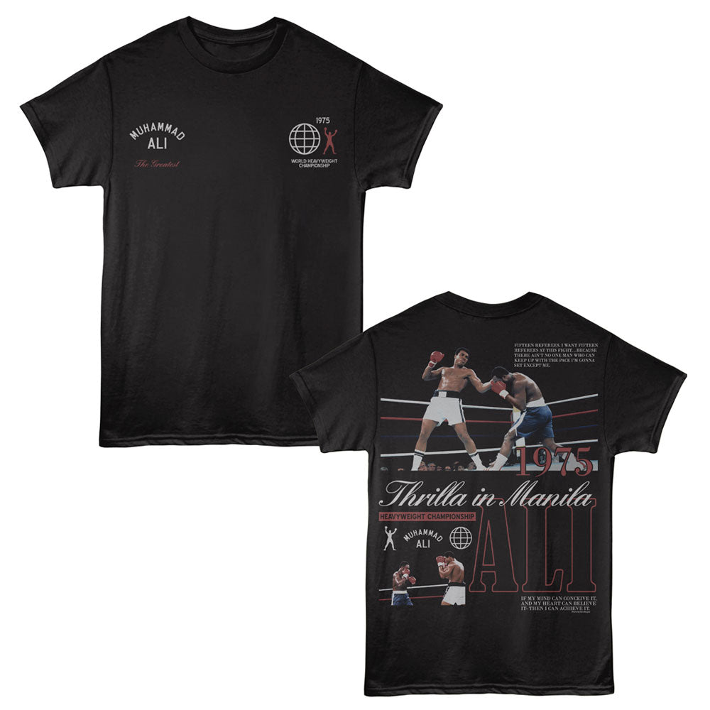 MUHAMMAD ALI Eye-Catching T-Shirt, THRILLA IN MANILLA
