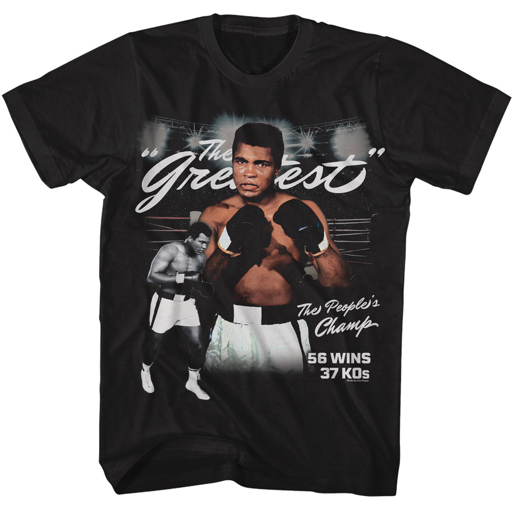 MUHAMMAD ALI Eye-Catching T-Shirt, THE GREATEST